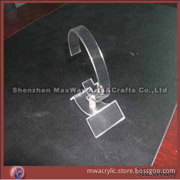 3mm thickness clear C-acrylic watch display shelf/watch holder/watch exhibitor